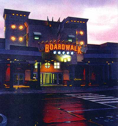 Boardwalk at Night